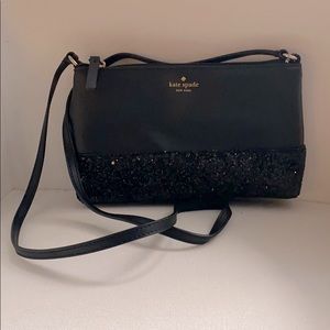 Black Sparkly Kate Spade Purse